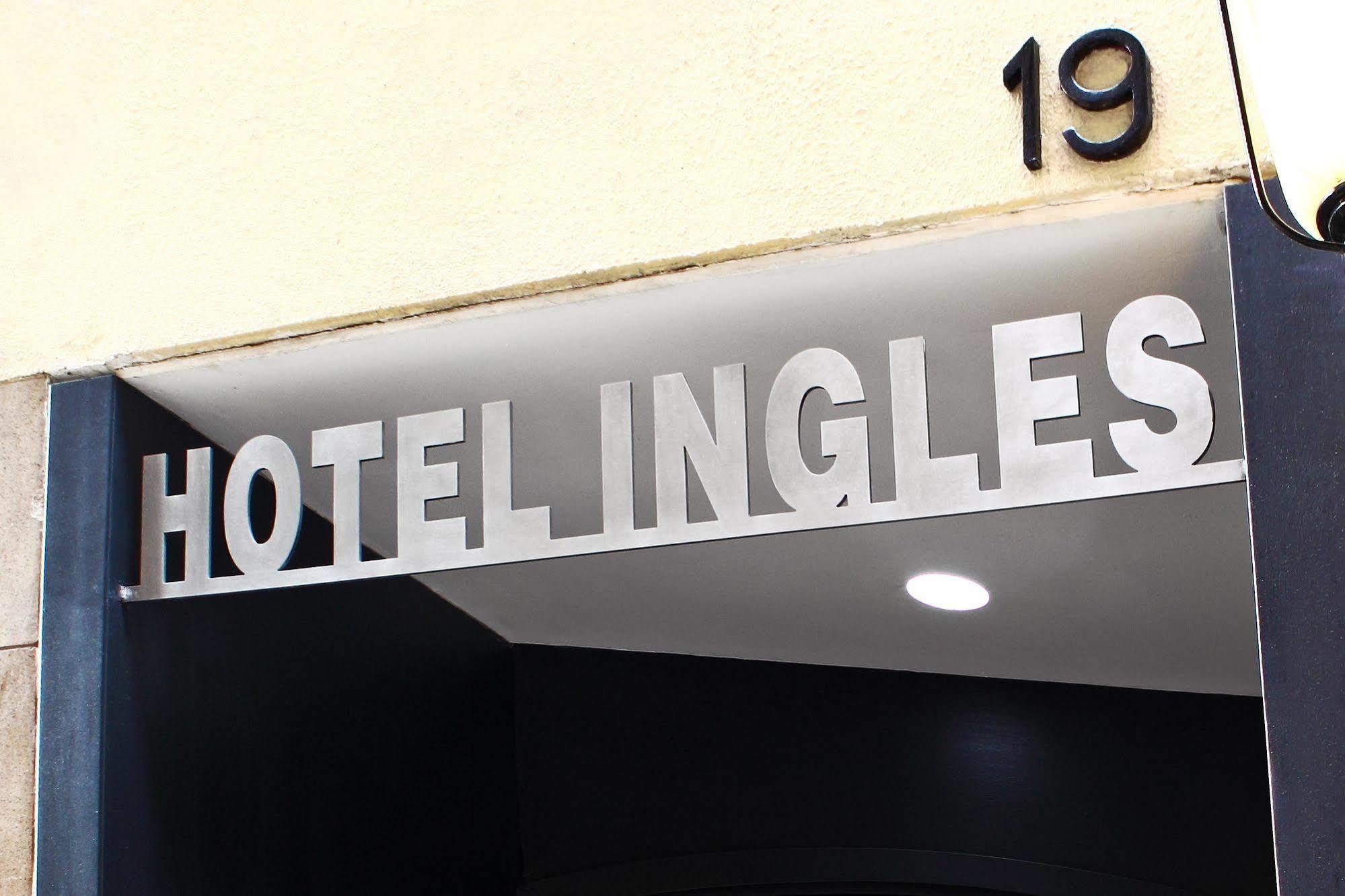 Hotel Ingles Barcelona Bagian luar foto