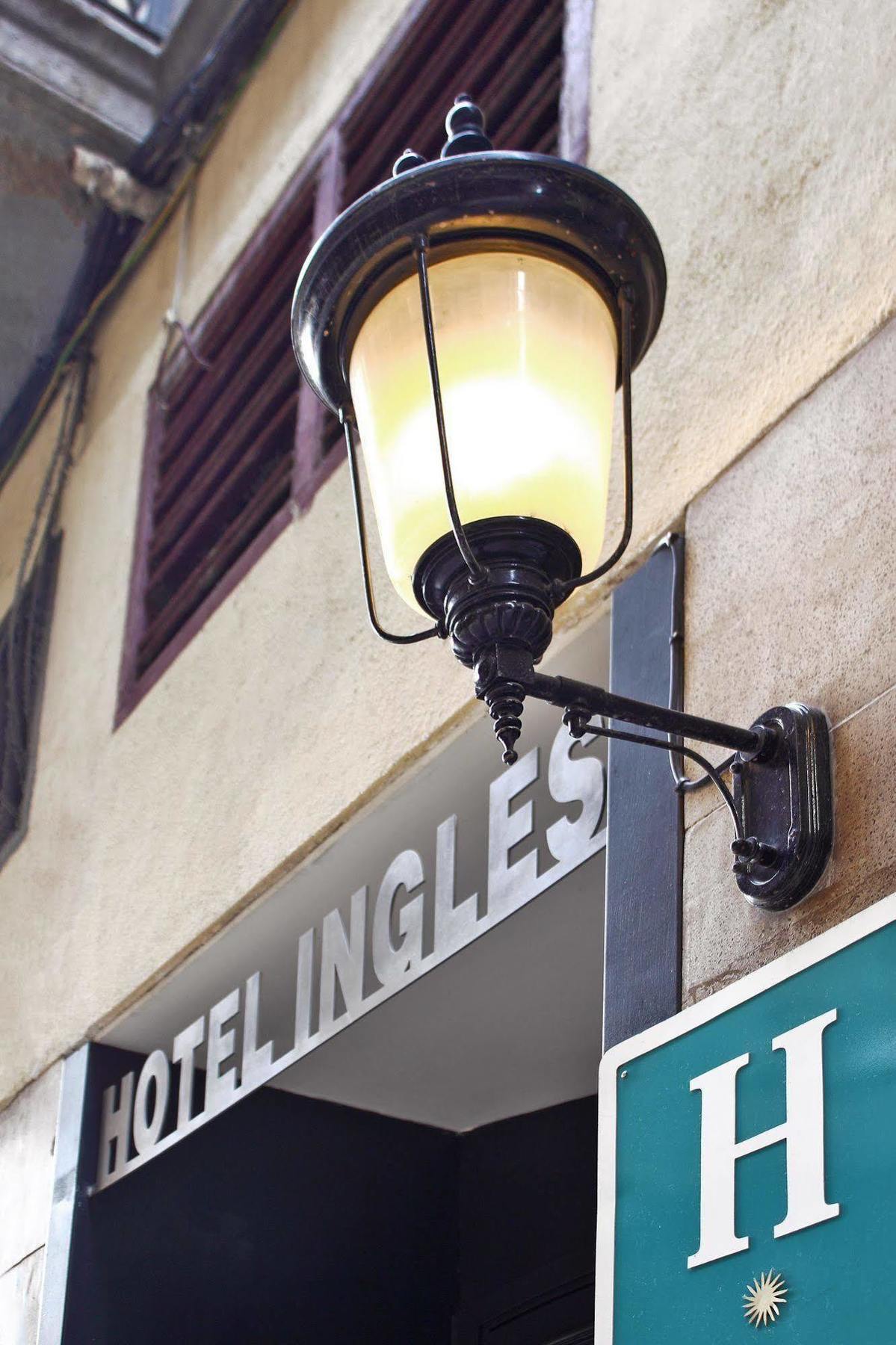 Hotel Ingles Barcelona Bagian luar foto